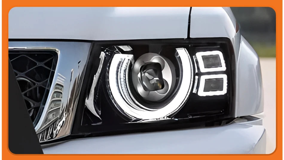 LED Auto Headlight Assembly For Nissan Patrol Y61 2005-2013 Upgrade Plug and Play Projector Lens Car Front lamps Accessories