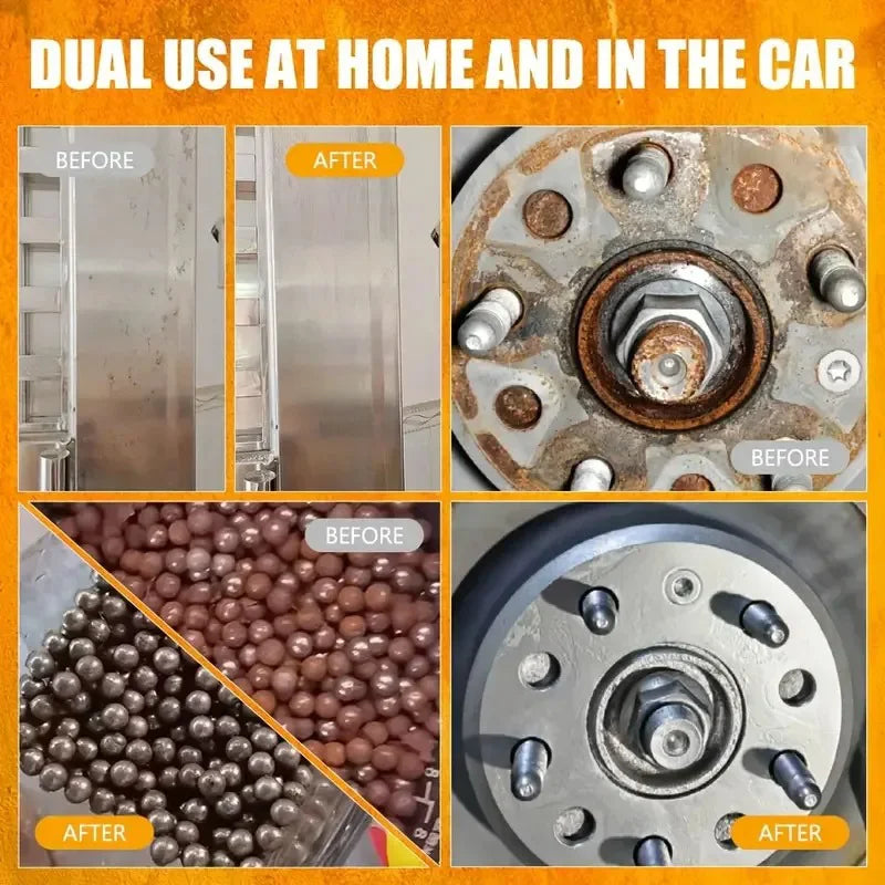 Multi-use Auto Rust Remover Used for Rust Removal Supplying Protective Coat on Car Brake Parts Metal Surface 1/3PCS