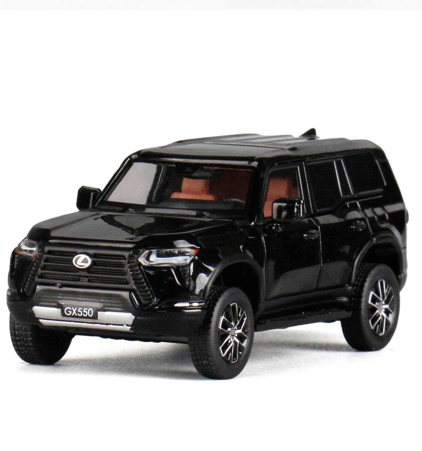 1:64 Lexus GX550 Off-road SUV Alloy Diecast Car Model Static Mini Metal Vehicle Replica Collectible Toy For Car Fans Desk Decor