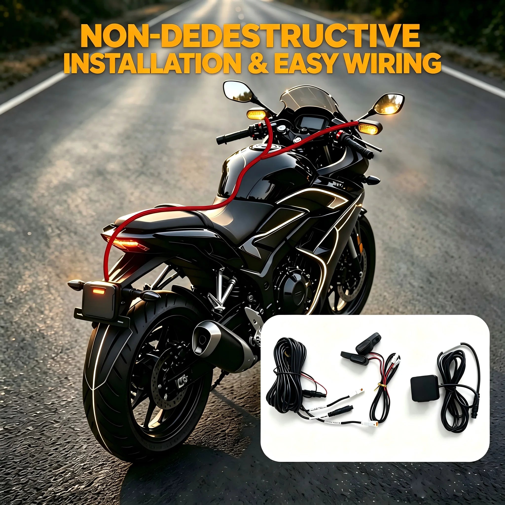 Motorcycle BSD Radar Safety System, Waterproof Model, Suitable for Yamaha XMAX 300, NMAX 155, FZ-07, Honda and BMW Series