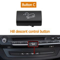 Car Dashboard Ac Ventilated Buttons Auto Ignition Parking Swithes Trunk Unlock Push Button Cover For BMW X5 E70 X6 E71 E72