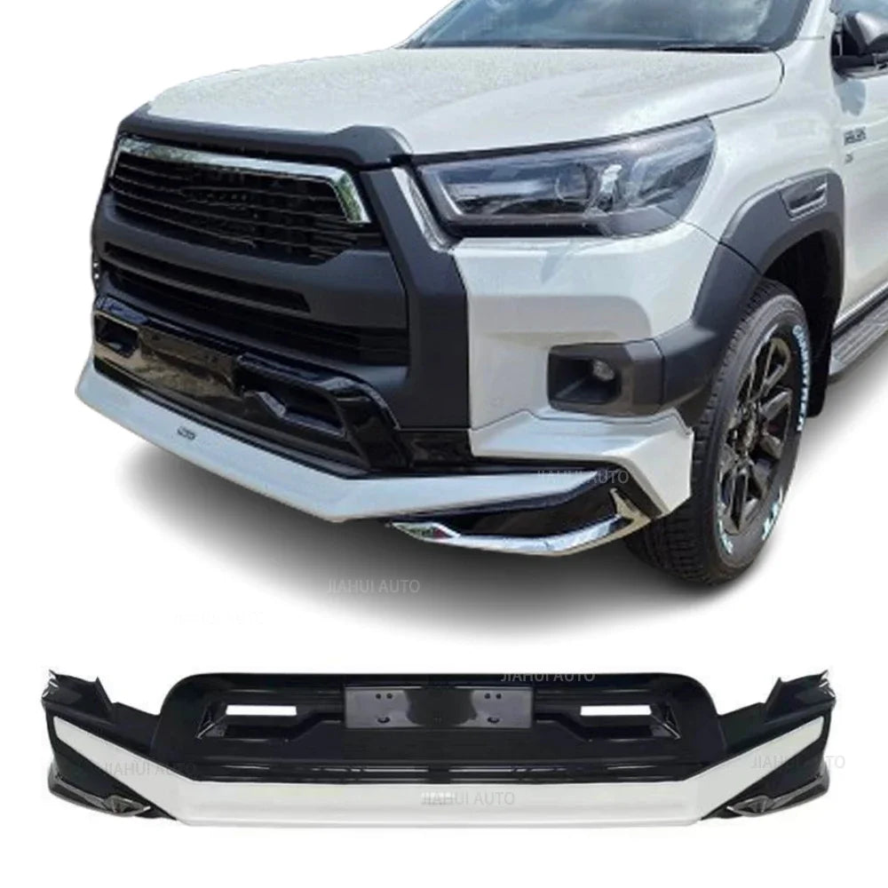 /High Quality Hilux Revo Rocco Rogue 2020-2023 Front Bumper Lip Body Kit