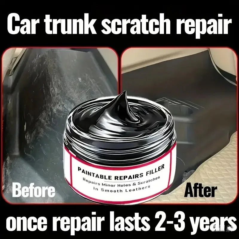 Automotive Plastic Repair Agent Car Interior Exterior Plastic Polishing Wax, Scratch Repair Anti-aging Cream, Suitable for Tires