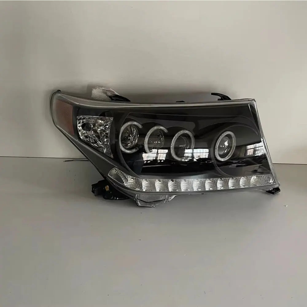 1PCS LED 4LENS Modify Headlights for Toyota Land Cruiser LC200 2008  81185-60F30 81145-60F20 Daytime Running Light