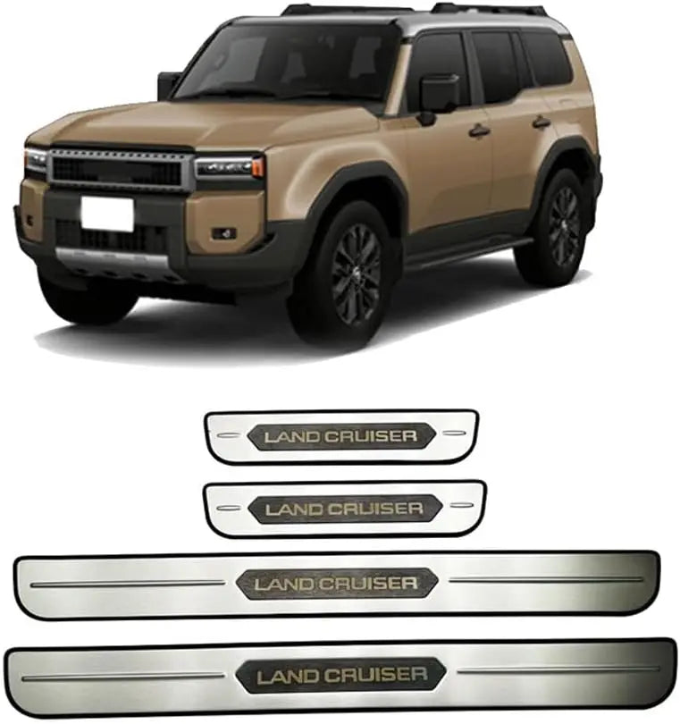 FOR Land Cruiser lc250  Step Guard Side Step Guard Cover Garnish Wear-resistant Plate 4pcs Land Cruiser 250