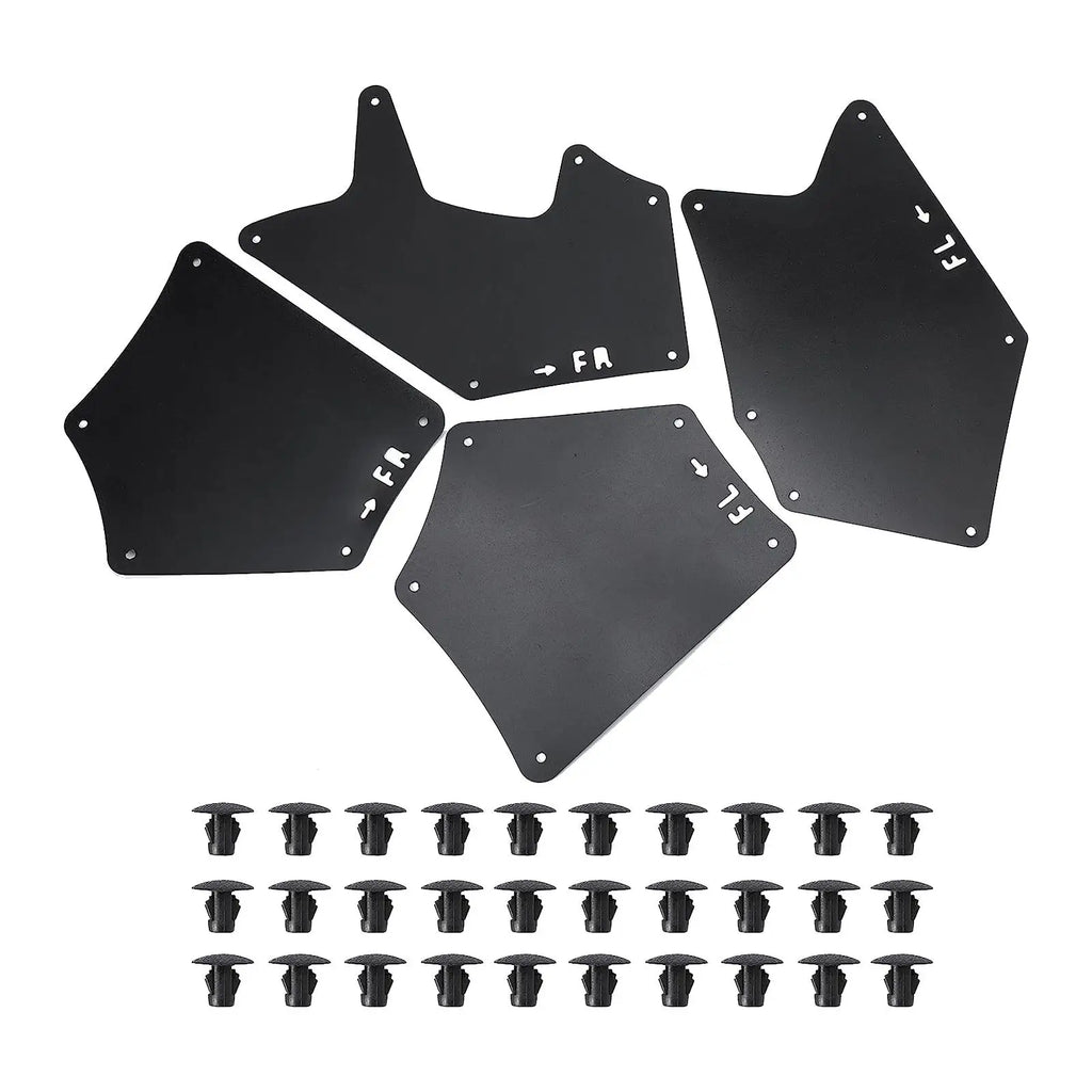 4x Mud Flaps Fender Liner Replacement Mudflaps for Toyota for tundra 2008-2021 Professional Sturdy Easy to Install Accessory