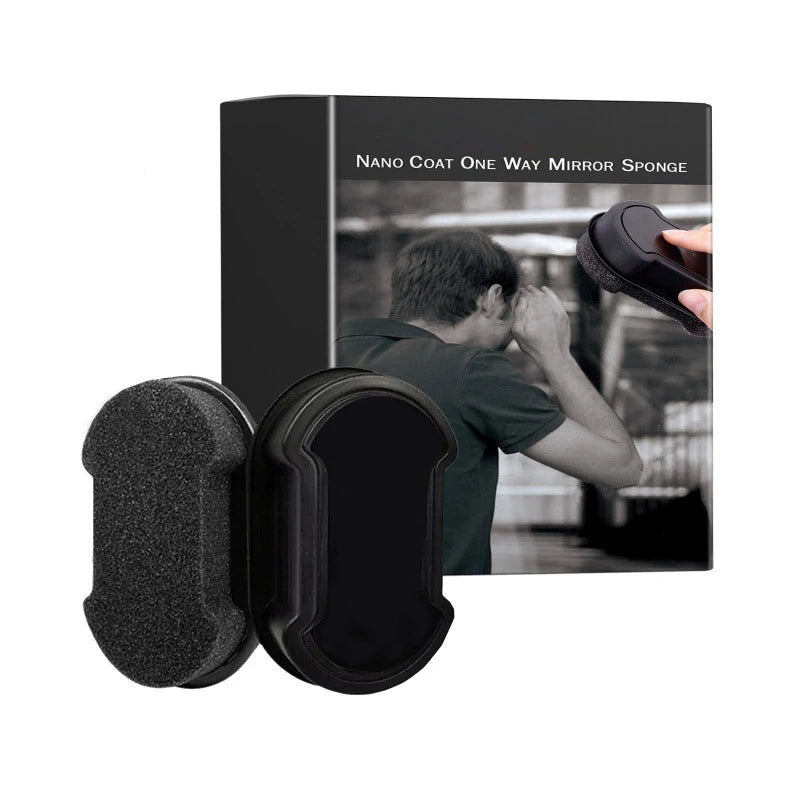 Anti Peeping Glass Cleaning Sponge Isolate Glass From Light Dedicated for Privacy Protection in Cars & Home Effective Anti-theft
