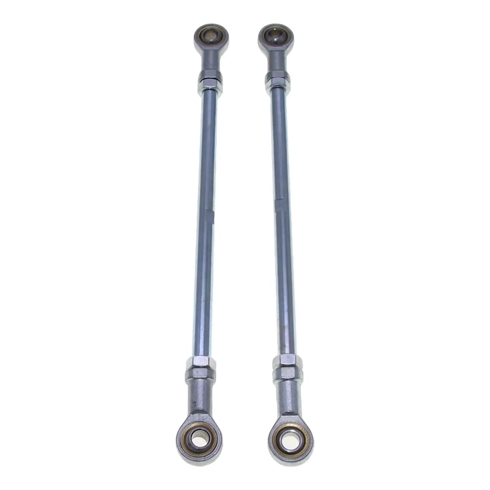 M10 Alloy Steering Tie Rod Ball Joiner Short Pull Rod 310mm Durable Parts for ATV Quad Go Karting Vehicle