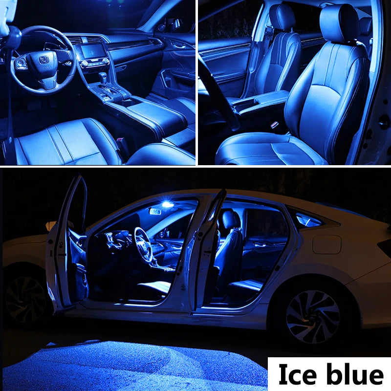 LED Bulbs Interior Reading Dome Plate Light Kit For Nissan Patrol Y61 Y62 2000 - 2017 2018 2019 2020 2021 2022 2023 Accessories
