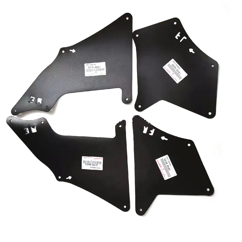 4x Front wheel Fender Seal For Toyota Prado LC150 LC120 2003-2018 Apron Fender Liner Seal Flap Splash Fender Car Accessories