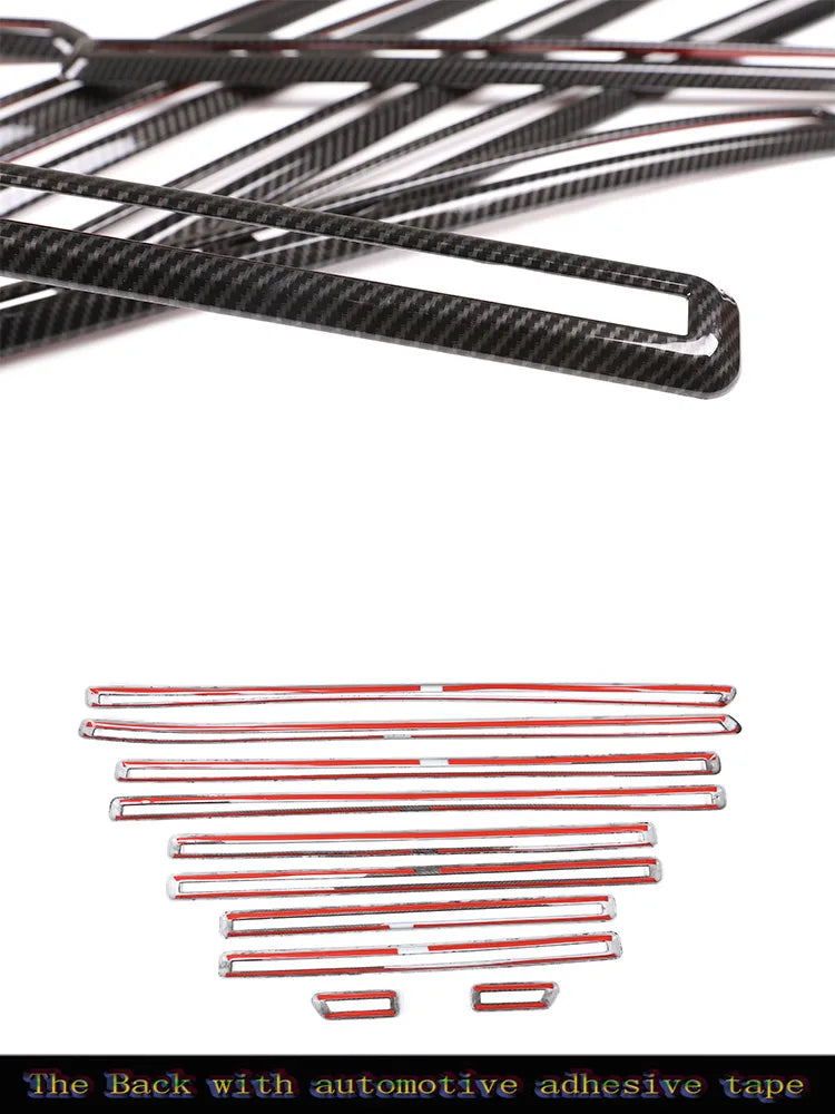 10 Pcs/Set ABS Car Side Door Body Molding Strips Cover Trim For Mercedes Benz G Class W464 2019-2025 Car Exterior Accessories