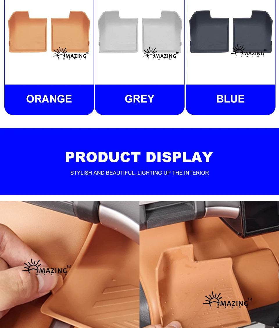 For Byd Leopard 7 2025 2026 Steering Wheel Front Storage Box Multifunctional Silicone Waterproof Protective Case