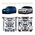 Car Conversion facelift bodykit For  Range Rover Sport 2014-2017 Upgrade Changed to 2018-2021 SVR Body Kits