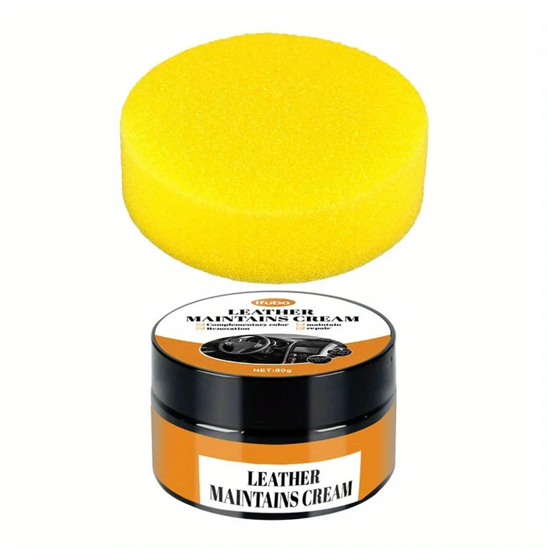 Imitation Leather Repair Paste for Steering Wheels and Car Seats - Restore Faded Imitation Leather, Repair Tears and Scratches.