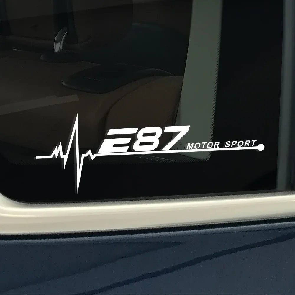 Car Side Window Sticker Auto Decor Film Decal Accessories for BMW E46 E90 E91 E60 E39 E36 E87 E92 E30 E34 E61 E62