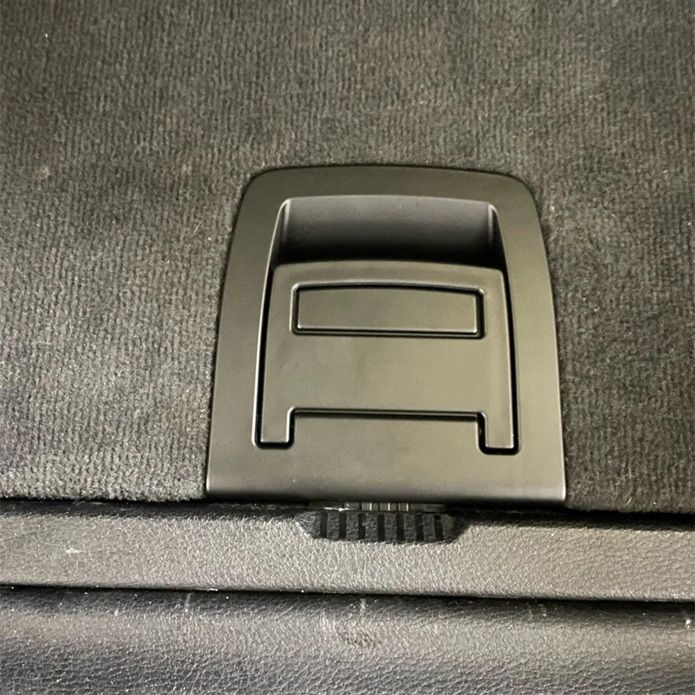 Car Rear Trunk Tail Cover Bottom Plate Mat Floor Carpet Trunk Handle Key Hole For BMW 5 SERIES E61 X5 X6 E70 E71 51476958161