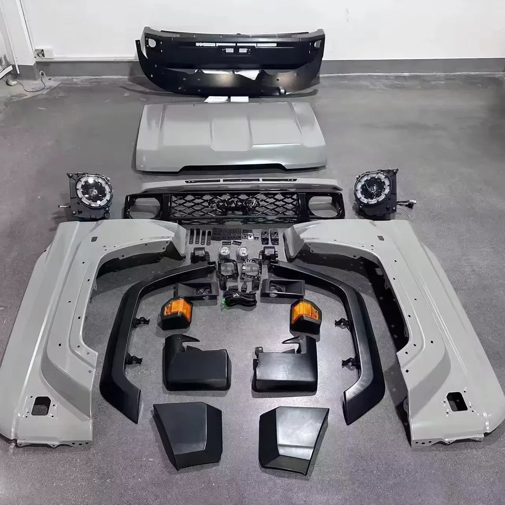 Maictop Hot Sell Auto Parts Upgr Body Kit Facelift to 2024 Model Upgr Kit for Land Cruiser 70 Series  LC79