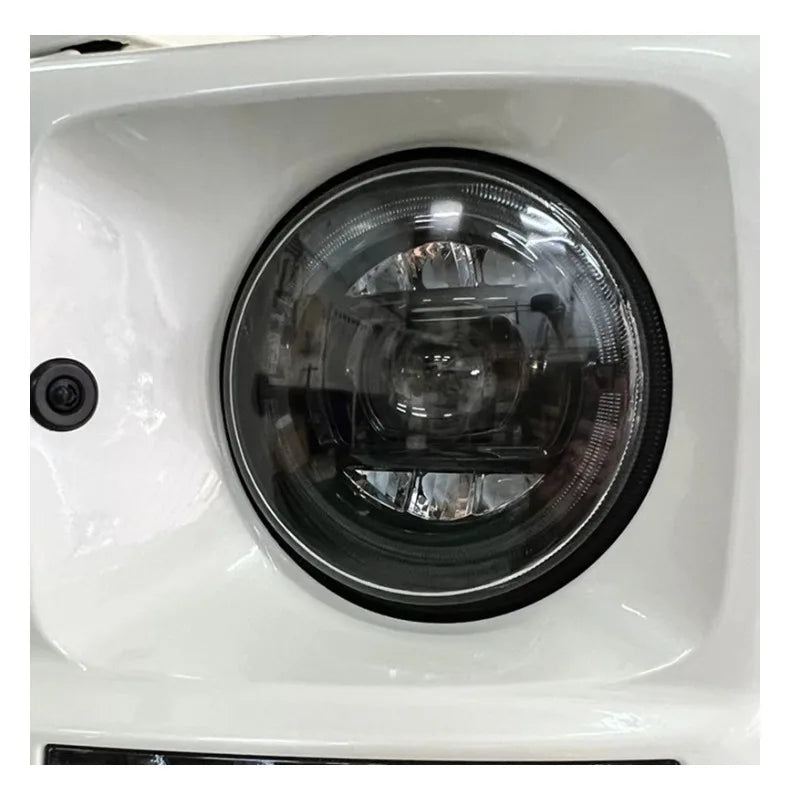 For Mercedes-Benz G-Class W463 G500, G63, G350, G65, G55 Modified With Geometric Headlights, Blackened Old Model Upgraded To New