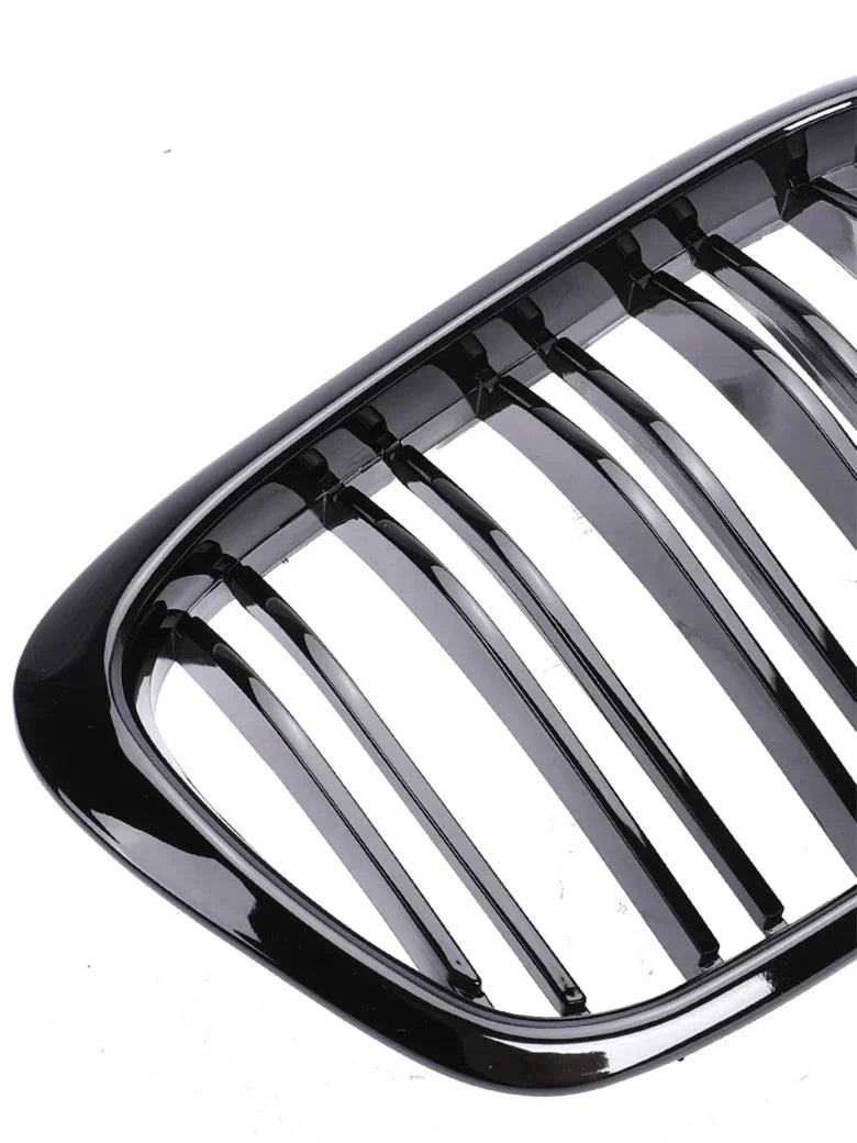 Front Bumper Lower Kidney Inside Grills Ventilation M Style Chrome Design Grille Facelift For BMW 5 Series E39 1997 -2003 LCI