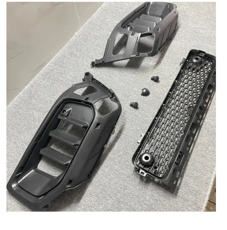 For Mercedes G Class 2019-2024 W464 G63 Upgrade 2025 W465 G63 Style Front Bumper Grille 3Pcs Facelift Exterior Mod Accessories