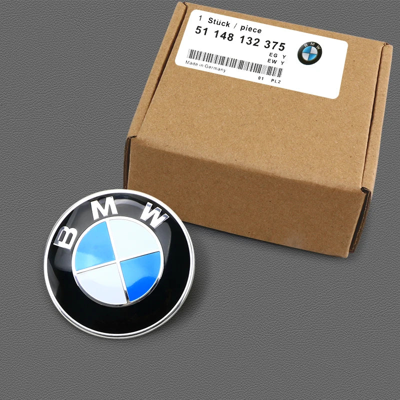74mm 82mm Car Hood Emblem Car Front Bonnet Logo Trunk Cover Badge Car sticker For BMW E39 E46 E30 E36 G20 E87 E60 E90