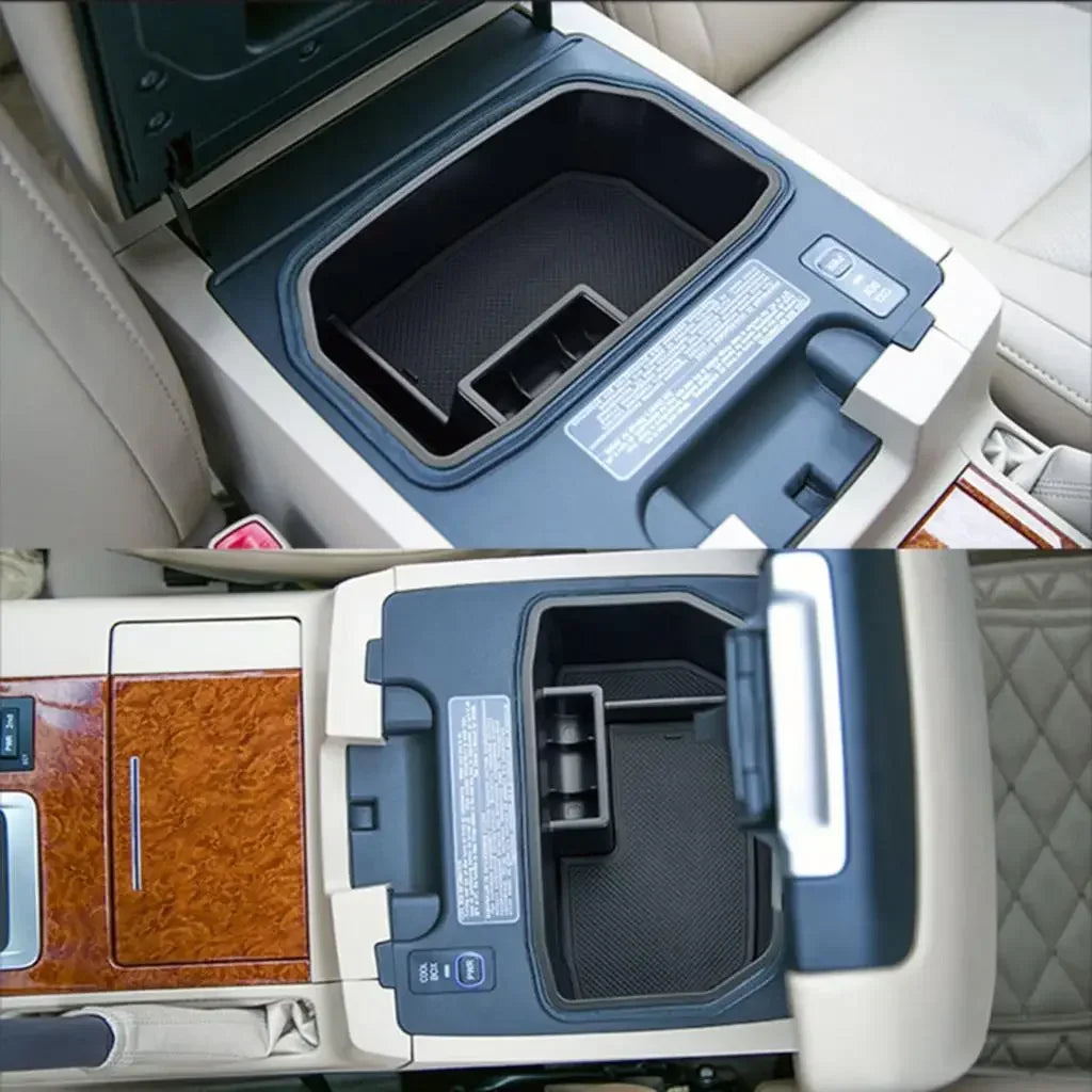 For Toyota Land Cruiser J200 Lc200 Lexus Lx570 2008-2022 Car Armrest Storage Box Center Console Organizer