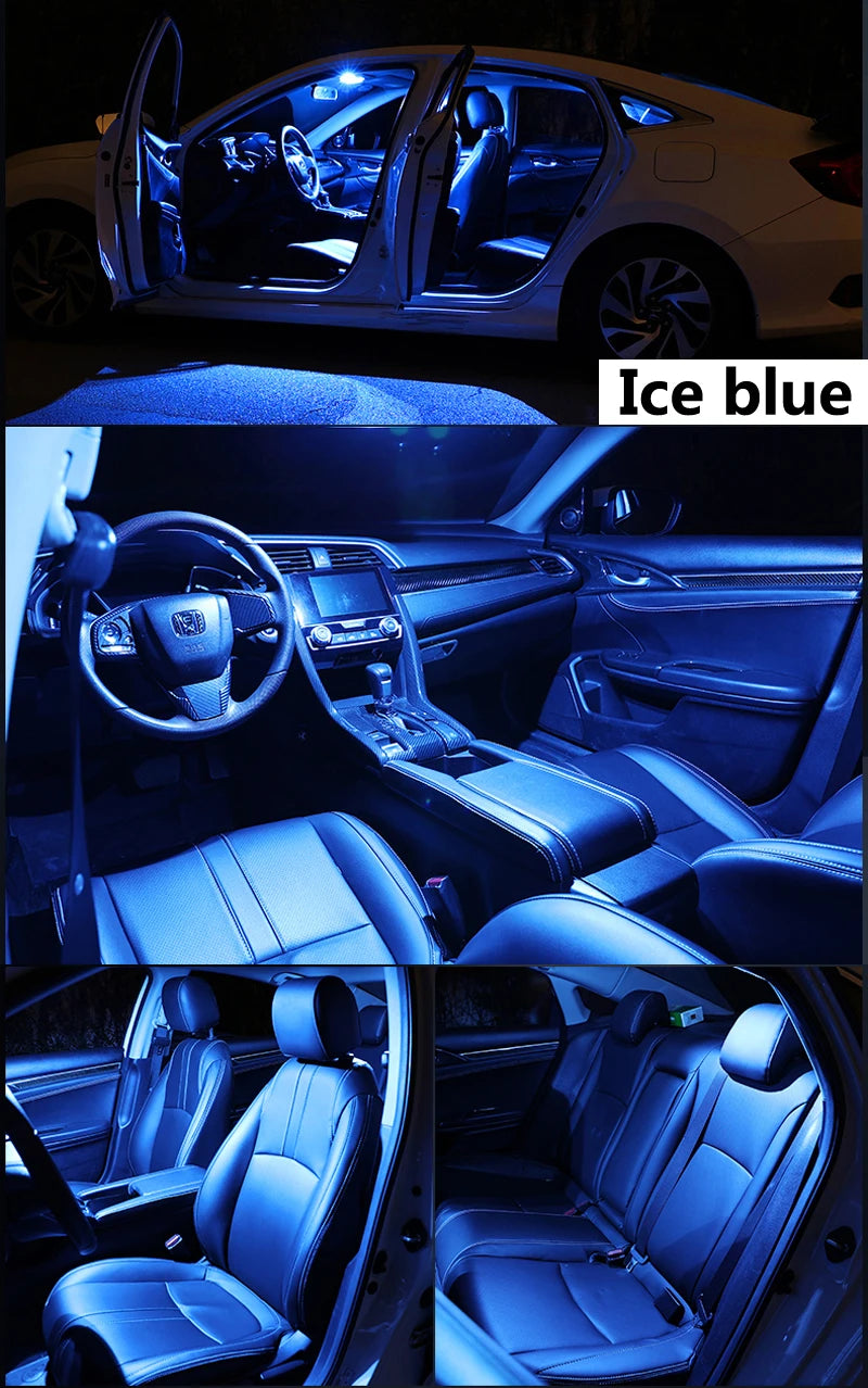 LED Bulbs Interior Reading Dome Plate Light Kit For Nissan Patrol Y61 Y62 2000 - 2017 2018 2019 2020 2021 2022 2023 Accessories