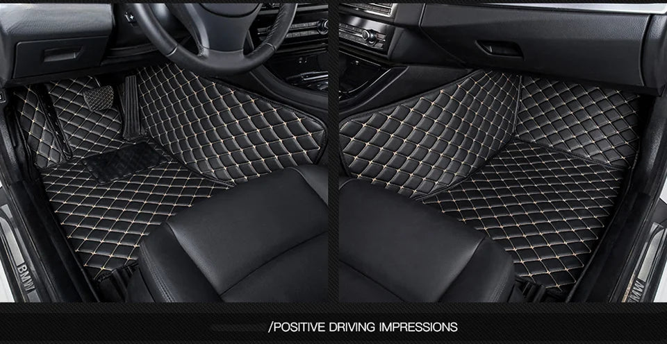 Custom For Nissan Patrol Y61 Y62 Y63 2012-2025-2026 Car Floor Mats Carpet Rugs Foot Pads Interior All-Weather Waterproof