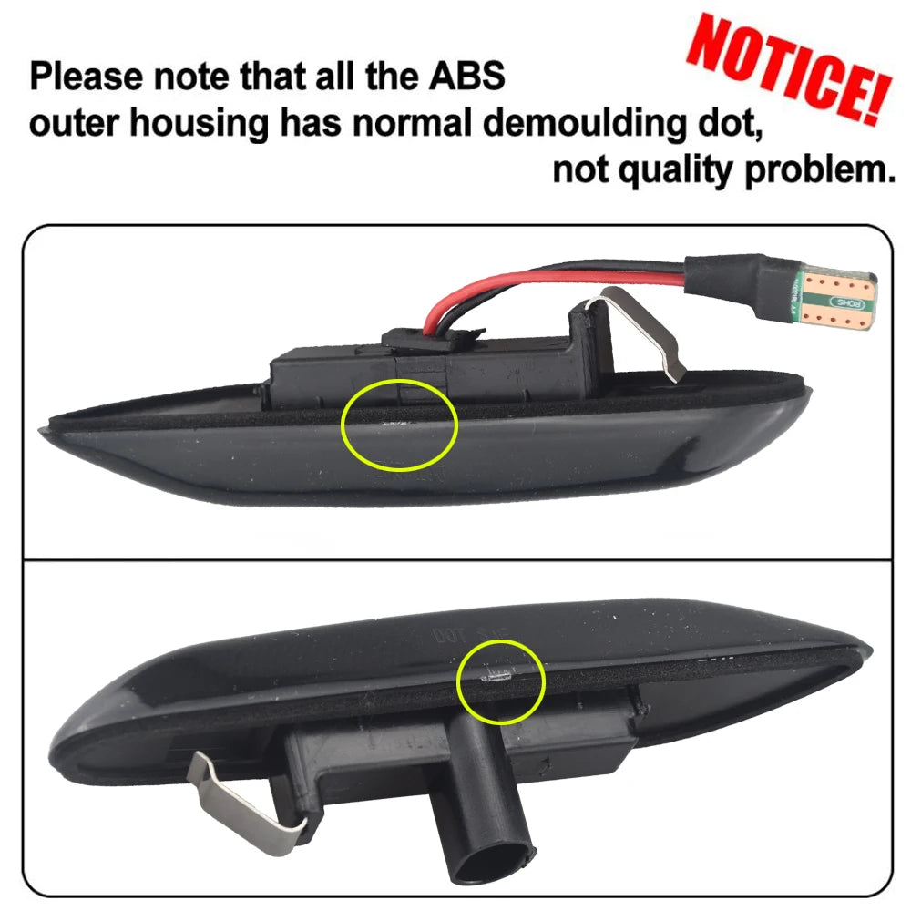 High Quality Dynamic LED Fender Light Side Marker For BMW E60 E61 E90 E91 E87 E81 E83 E84 E88 E92 E93 E82 E46 1 3 5