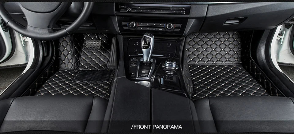 Custom For Nissan Patrol Y61 Y62 Y63 2012-2025-2026 Car Floor Mats Carpet Rugs Foot Pads Interior All-Weather Waterproof
