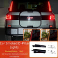 Car Smoked D-pillar Lights Fit for BYD Leopard 7 Titanium 7 Modified Car Tailgate LED Turn Signal Warning Lights Upgrade Parts