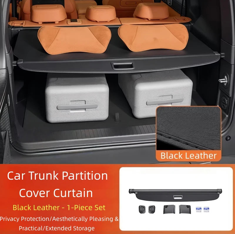 Fit for BYD Leopard 7 Titanium 7 Modified Car Trunk Partition Cover Car Interior Upgrade Parts Car Trunk Partition Cover Curtain