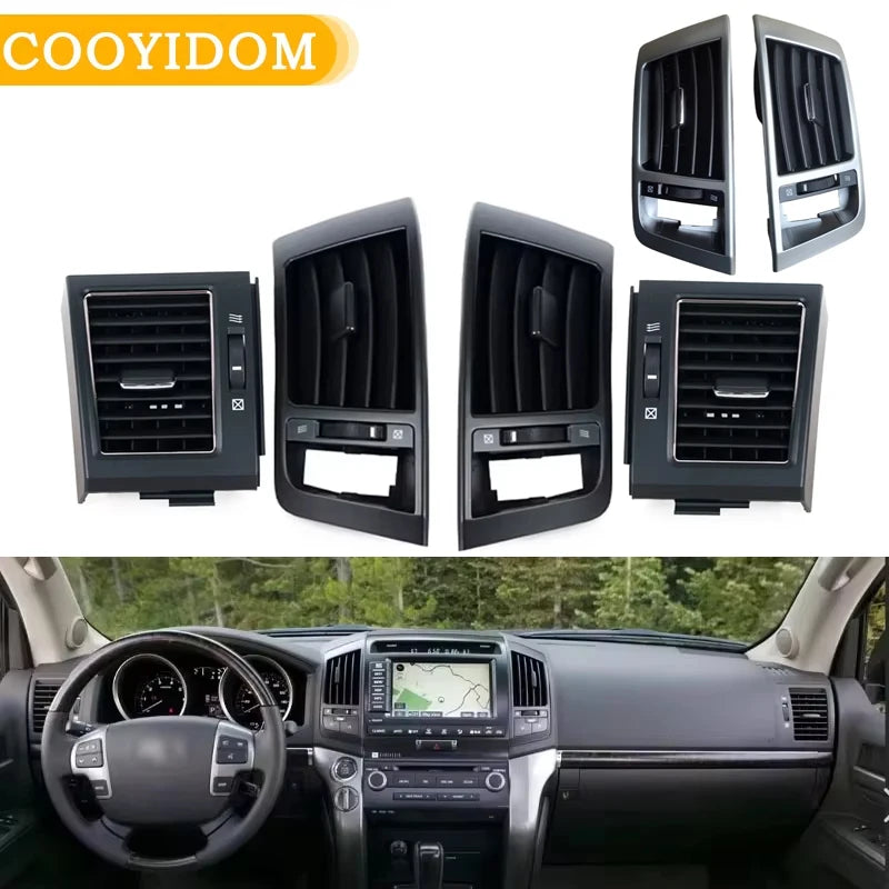For Vents Toyota Land Cruiser 200 LC200 2008 2009 2010 2011 2012 2013 Car A/C Air Conditioner Outlet Air Grill Car-styling