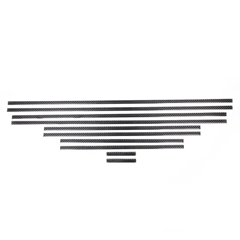 10pcs Acrylic Side Body Moulding Cover Trim Accent For Benz AMG W463 G63 G65 G500 Sticker Accessories Car Styling