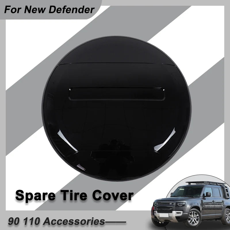 Spare Tire Cover Rear for Land Rover Defender 90 110 2020-2025 Trunk Spare Cover Wheel Cove Exterior Decoration Accessories