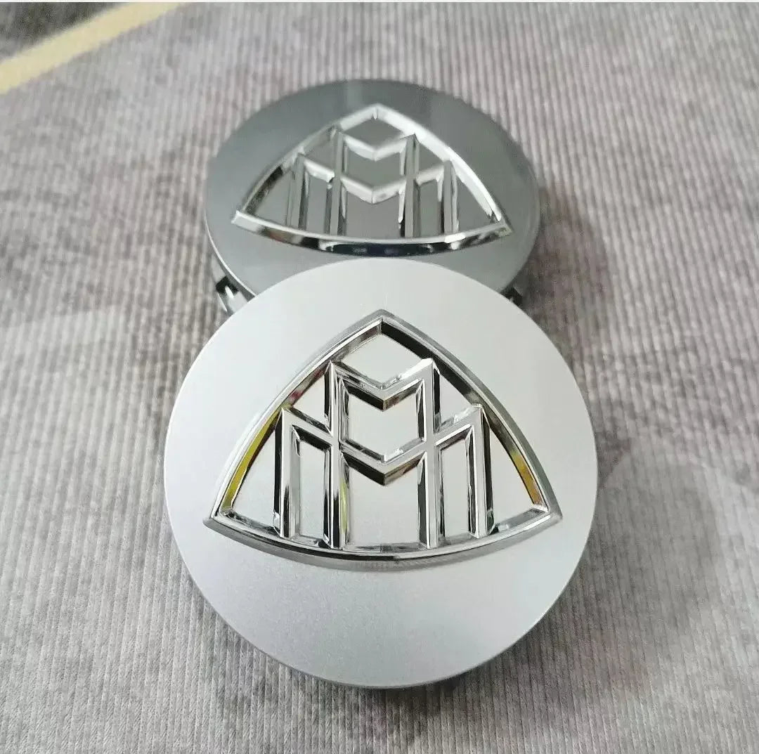 NEW 2026 4pcs 75mm Maybach logo Car Emblem Wheel Center Hub Cap auto Rim refit dust-proof Badge Covers S480 S500 GLS Sticker