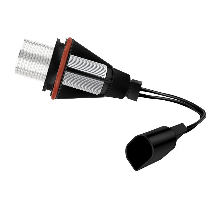2PCS LED Angel Eyes Marker Lights Bulbs Lamp For BMW E87 E39 M5 E60 E61 E63 E64 M6 E65 E66 E83 X3 E53 X5 2000-2008 White Bright