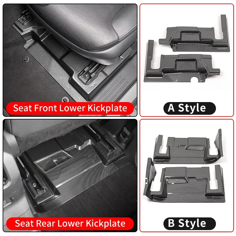 For Toyota 2024-2026 Land Cruiser 250 Prado LC250,Lexus GX 550 550h Seat Bottom Air Vent Protective Cover ,Interior Accessories