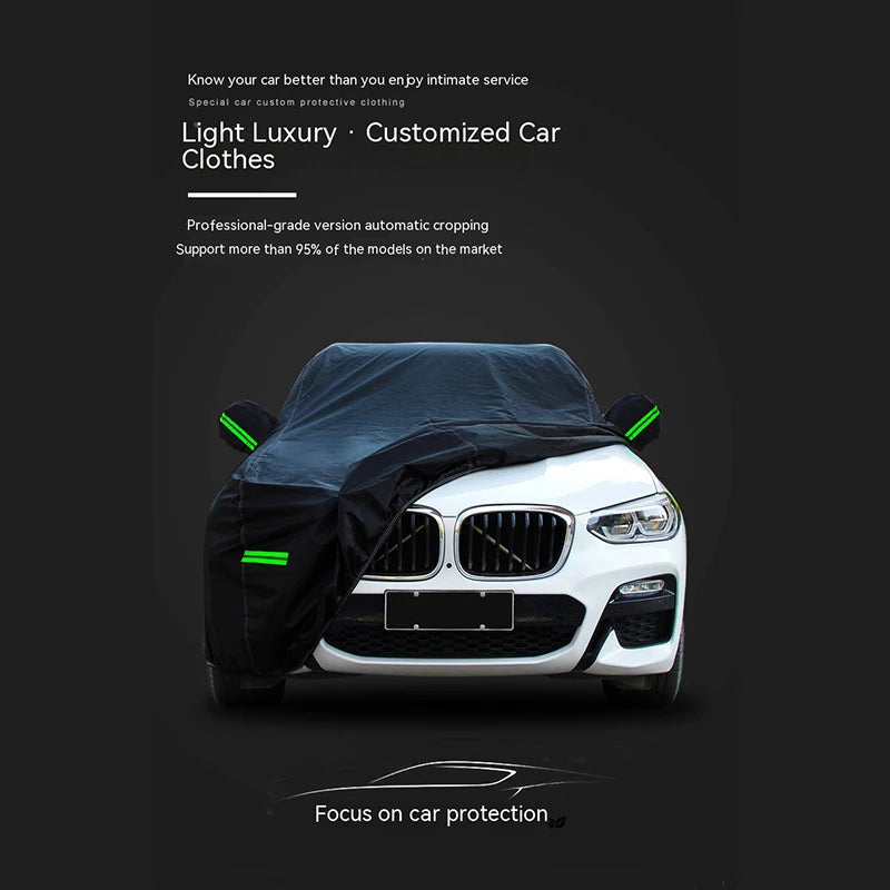 For Nissan  Patrol Outdoor Protection Full Car Covers Snow Cover Sunshade Waterproof Dustproof Exterior Car accessories