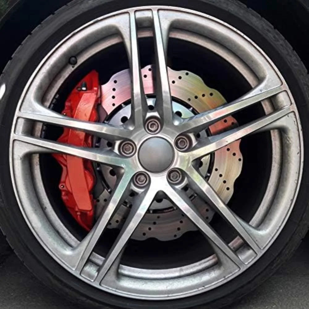 Racing Brake Caliper Covers 1 Pair of Universal Front And Rear Brake Caliper Covers Suitable For All Wheels Car Accessories