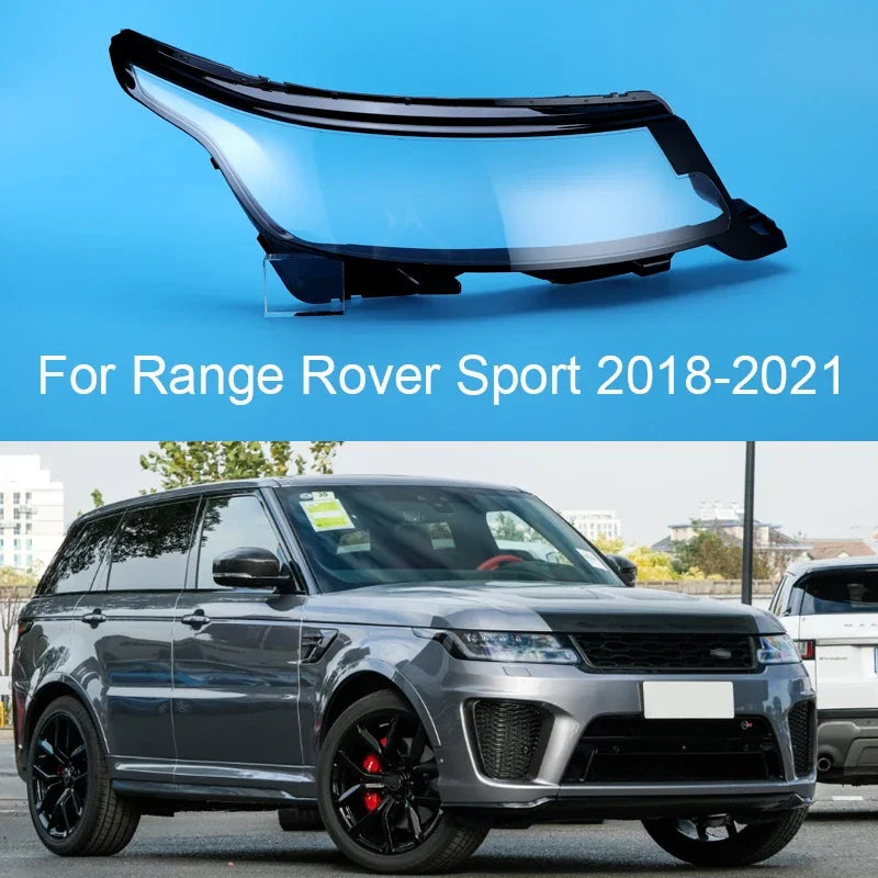 For Land Rover Range Rover Sport 2018 2019 2020 2021 Car Headlight Shell Headlight cover Headlamp Lens Headlight Glass