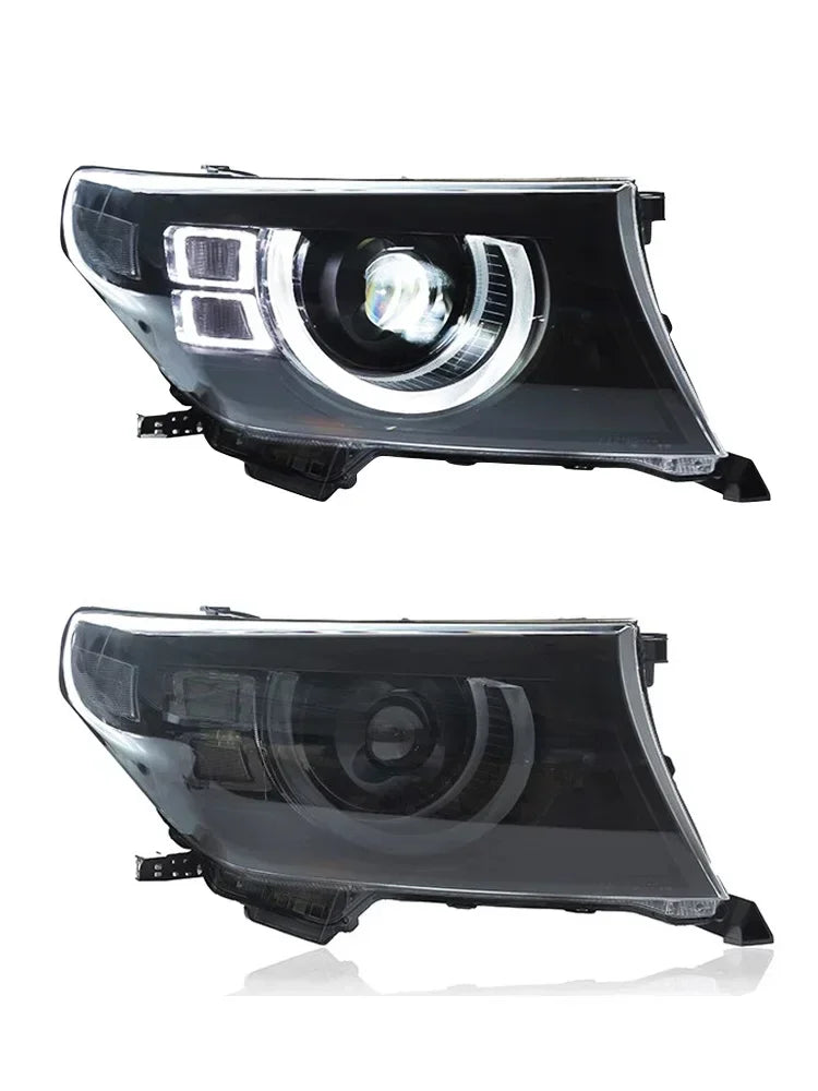 FT Car Lights For Toyota Land Cruiser LC200 2007-2015 LED Projetor Headlamp Daytime Running Light Automotive Accessories