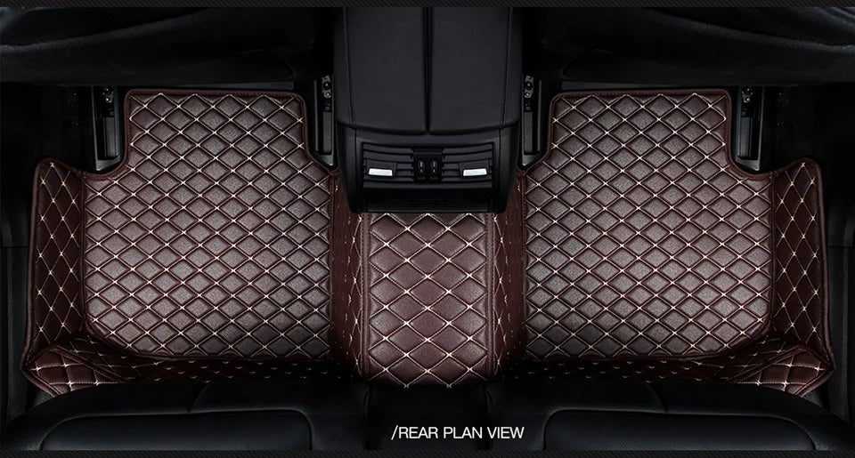 Custom For Nissan Patrol Y61 Y62 Y63 2012-2025-2026 Car Floor Mats Carpet Rugs Foot Pads Interior All-Weather Waterproof