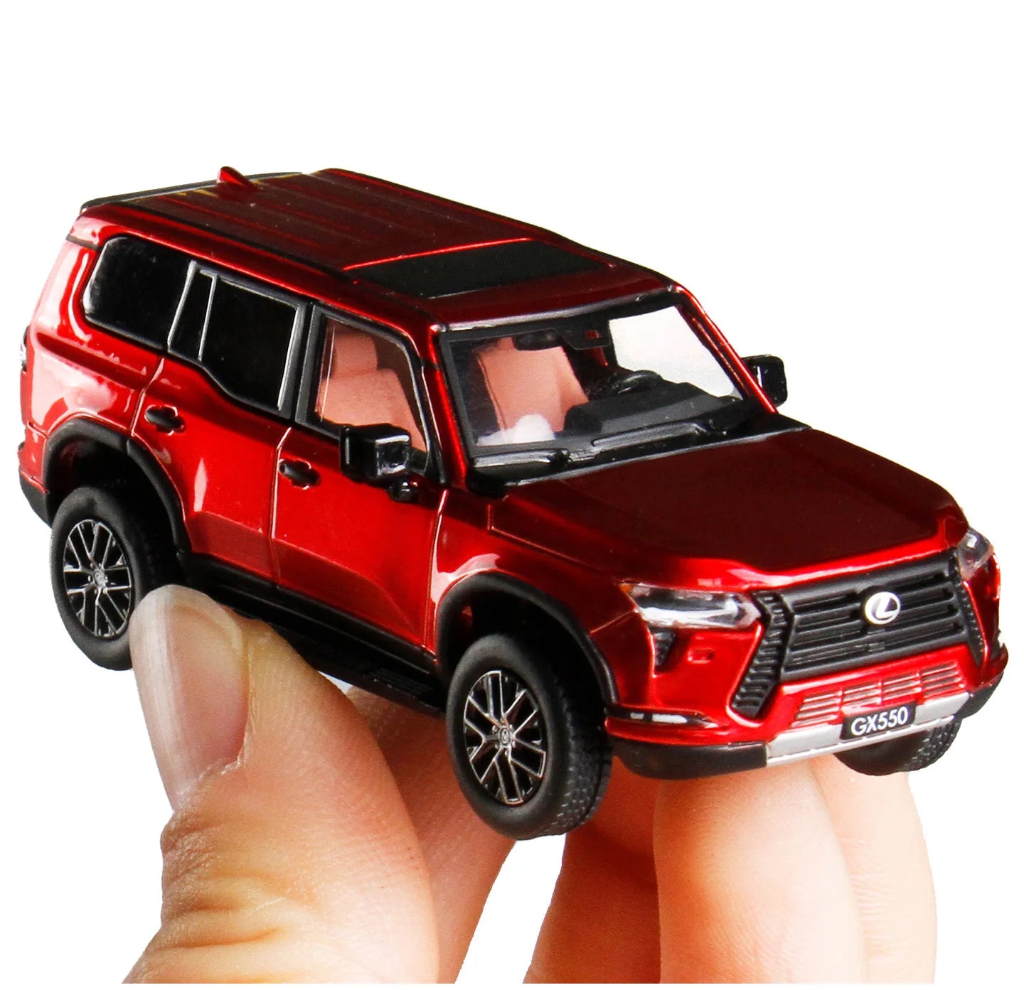 1:64 Lexus GX550 Off-road SUV Alloy Diecast Car Model Static Mini Metal Vehicle Replica Collectible Toy For Car Fans Desk Decor