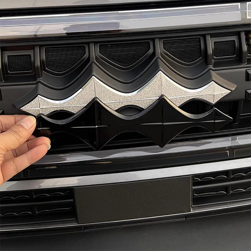 For Byd Equation Leopard 5/8 2024 2025 Car Black Badge Car Logo Front and Rear External Accessories