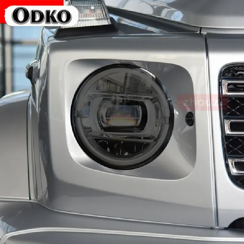 For Mercedes Benz G Class W463 2019 2020 2021 Car Headlight Tint Black Protective Film Taillight Transparent TPU Sticker AMG