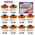 10Pcs Fuel Diesel Filter Element Kit 23390-0L070 23390-0L090 233900L070 233900L090 for Toyota Hilux Revo SR5 M70 M80 2015 2016