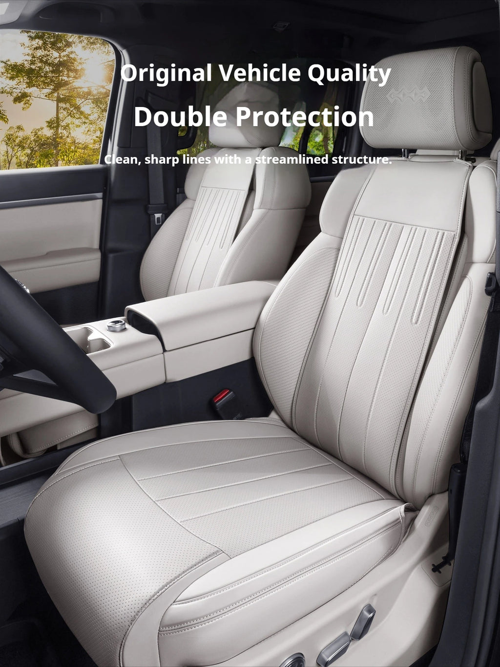 For BYD Ti7 Equation Leopard Titanium 7 Original Car Model All Inclusive Seat Cover All-season  Interior Modify Car Accessories