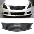 Carbon Fiber Front Bumper Grille for G37 2010+ Sedan Front Grill Air Intakes Frame Cover Bodykit