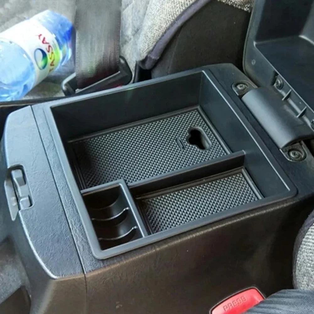 ABS Car Armrest Center Storage Box for Toyota Hilux VIGO Fortuner Innova 2004 - 2014 Center Console Storage Box Accessories